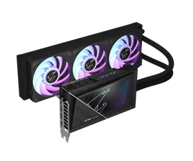 כרטיס מסך Gigabyte AORUS GeForce RTX 5080 XTREME WATERFORCE 16G GV-N5080AORUSX W-16GD